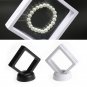 Floating Display Case Suspended Jewellery Coin Gems Artefacts Stand Btc Ltc Safe