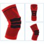 Sports High Compression Silicone Padded Knee Support Sleeve Nylon&Silicon Brace