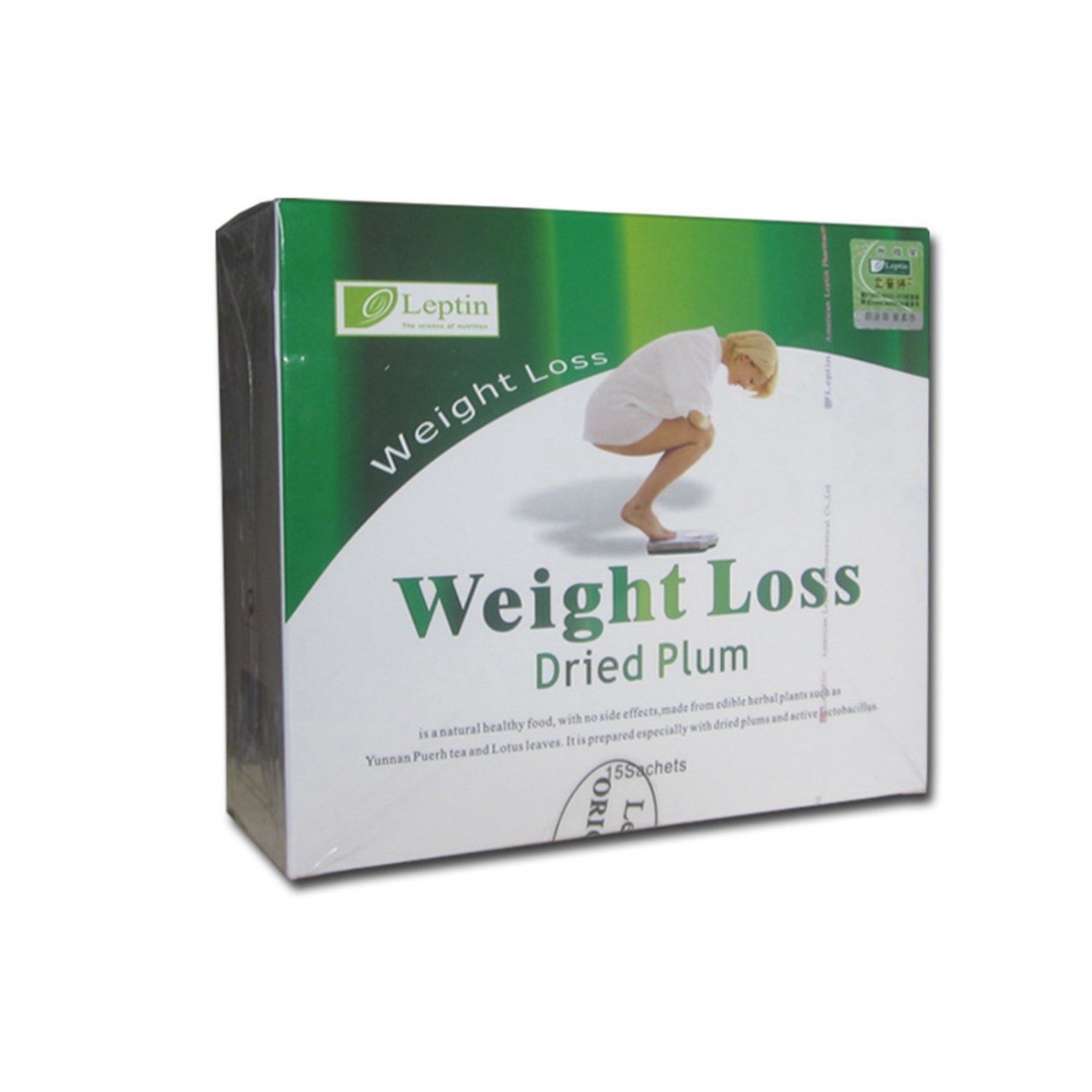2 Boxes LEPTIN WEIGHT LOSS DRIED PLUM DIET SLIMMING WEIGHT LOSS FIT FAT
