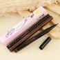2 Pieces Etude House Eyeliner Eye Pencil Brown and Black  Full Size