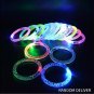 LED Flashing Light-up Bangle Acrylic Luminous Wristband Bracelet Party Bar Club