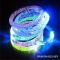 LED Flashing Light-up Bangle Acrylic Luminous Wristband Bracelet Party Bar Club