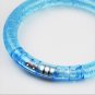 LED Flashing Light-up Bangle Acrylic Luminous Wristband Bracelet Party Bar Club