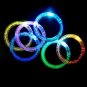 LED Flashing Light-up Bangle Acrylic Luminous Wristband Bracelet Party Bar Club
