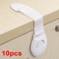 10 X Safe Child Infant Baby Kid Drawer Door Cabinet Cupboard Toddler Safety Lock