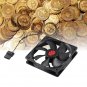120mm*25mm Mining Case Cooling Fan High Speed Dual Ball Bearing Cooler 3000RPM
