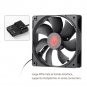 120mm*25mm Mining Case Cooling Fan High Speed Dual Ball Bearing Cooler 3000RPM
