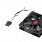 120mm*25mm Mining Case Cooling Fan High Speed Dual Ball Bearing Cooler 3000RPM