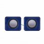 1 Pair Mini Small USB Powered Speaker Audio Music Player For Laptop PC Computer