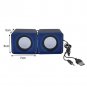 1 Pair Mini Small USB Powered Speaker Audio Music Player For Laptop PC Computer