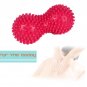 Peanut Shaped Spiky Body Massage Ball Foot Trigger Point Stress Relief Massager