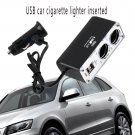 2 Way Car Cigarette Lighter Power Socket Charger Adapter Splitter Dual USB Port