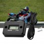 Black Digital LCD Counter Hour Meter For Car Marine Motorcycle Generator Engine