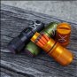 3.6" Waterproof Emergency Gear Survival Lighter Kit Gear Storm Matches/Key chain