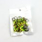 50 Pack Mixed Fishing Jig Ball Hooks Lead Round Head Hook Fishing Hooks 2cm/1g