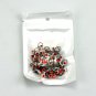50 Pack Mixed Fishing Jig Ball Hooks Lead Round Head Hook Fishing Hooks 2cm/1g