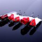 5pcs 3D Popper VIB Bait Fishing Lure Pencil Bait Crankbait Treble Hook W/box Set