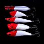 5pcs 3D Popper VIB Bait Fishing Lure Pencil Bait Crankbait Treble Hook W/box Set
