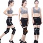 1pair Jacquard Knitting Knee Pad Shockproof Breathable Light Brace Sleeve