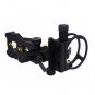 Compound Bow Sight 5 Pin 0.019" Fiber Optic Bowsight With Light Micro Adjustable