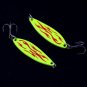 5pcs Paillette Bionic Metal Spoon Vib Bait Fishing Lure Bass Rattle Crank Tackle