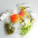 4PCS Fishing Lures Bass Baits Metal Spinerbaits Buzzbait Crankbaits Tackle 14.8g