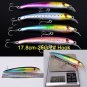 4Pcs Minnow Fishing Lures Floating Bass Bait Crankbait Tackle Treble Treble Hook