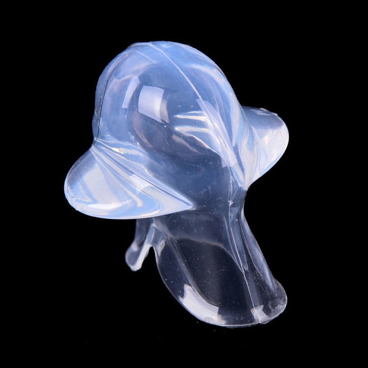 Silicone Aid Snore Stopper Tongue Night Sleep Apnea Anti Snoring Device with Box