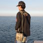 Waist Leg Shoulder Fishing Tackle Lure Bag with Bottle Waterproof Bag 17x7x21cm