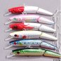 6pcs 12cm 23g Jointed Bionic Minnow Fishing Lures Swimbait Bass Crankbait Lure