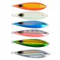 6 x Micro Slow Fishing Lures Jig Butterfly Knife Jigs Snapper King Tuna 125g