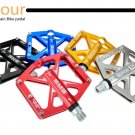 SMS Road BMX MTB Bike Bicycle 3 sealed Bearings Pedals flat Platform Pedal 9/16"