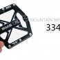 SMS Road BMX MTB Bike Bicycle 3 sealed Bearings Pedals flat Platform Pedal 9/16"
