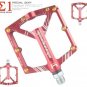 Road MTB Mountain Bike Bicycle Pedal 4 Sealed Bearing Steel Flat-Platform Pedals