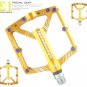 Road MTB Mountain Bike Bicycle Pedal 4 Sealed Bearing Steel Flat-Platform Pedals