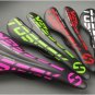 Carbon Fiber 3K MTB Bike Road Bicycle Racing Oval Rail Seat Saddle Cushion 110g