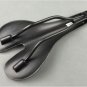 Carbon Fiber 3K MTB Bike Road Bicycle Racing Oval Rail Seat Saddle Cushion 110g