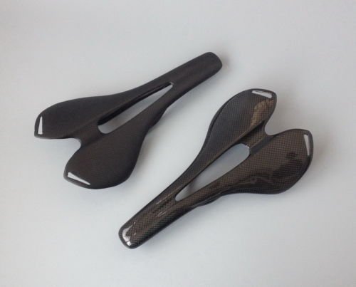 Carbon fiber 3K MTB Mountain Bike road Bicycle Racing Hollow Seat Saddle Cushion
