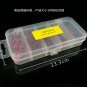 50/ Box Mixed Treble Hook Shaped Treble Fishing Hooks 5 Sizes Fishhook Set
