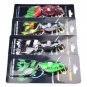 6pc Soft Fishing Lures Bass Frog Baits Crankbait Hook Top Water Fishing Tackle