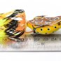 6pc Soft Plastic Frog Baits Fishing Lures Rubber Skirts Top Water Lures Tackle