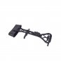 Archery Hunting Compound Bows 6 Plastic Black Back Quiver Arrow Quiver Tube