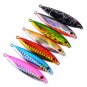 7pcs Micro Fishibng Jigs Butterfly Knife Jigs 22g Slow Lures Snapper Jigging