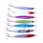 7pcs Micro Butterfly Fishing Lures Metal Jig Knife  Snapper jig Tackle 14g