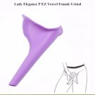 1x Portable Purple Urinal Women Pee Camping Urination Funnel Potty Toilet Travel