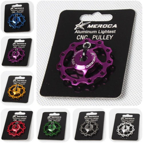Bicycle Rear Derailleur 7075 Aluminum MTB Road Bik Bearing Jockey Wheel Gear