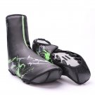 Waterproof Cycling Shoe Covers Protecter Bike Cycling Overshoes 11.8" Reflective