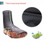 Waterproof Cycling Shoe Covers Protecter Bike Cycling Overshoes 11.8" Reflective