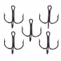 100pcs Fishing Hook Sharpened Treble Hooks 10 sizes Fish Jig hook Tackle