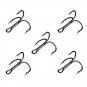 100pcs Fishing Hook Sharpened Treble Hooks 10 sizes Fish Jig hook Tackle